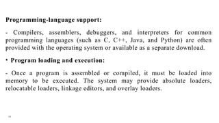 Components of OS.pptx - Operating Systems | PPTX
