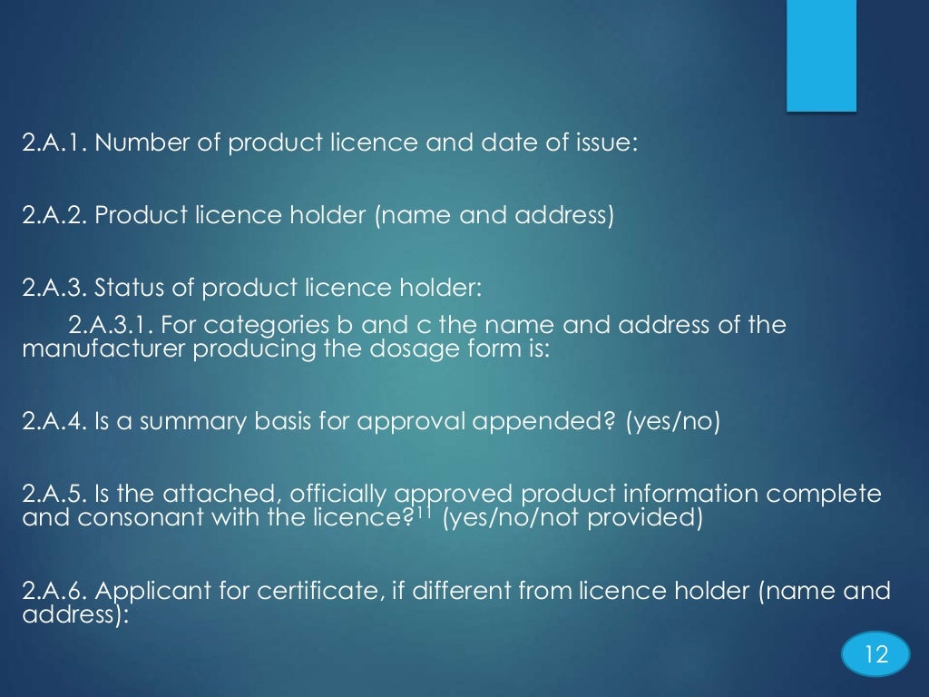 Copp CERTIFICATE OF PHARMACEUTICAL PRODUCT