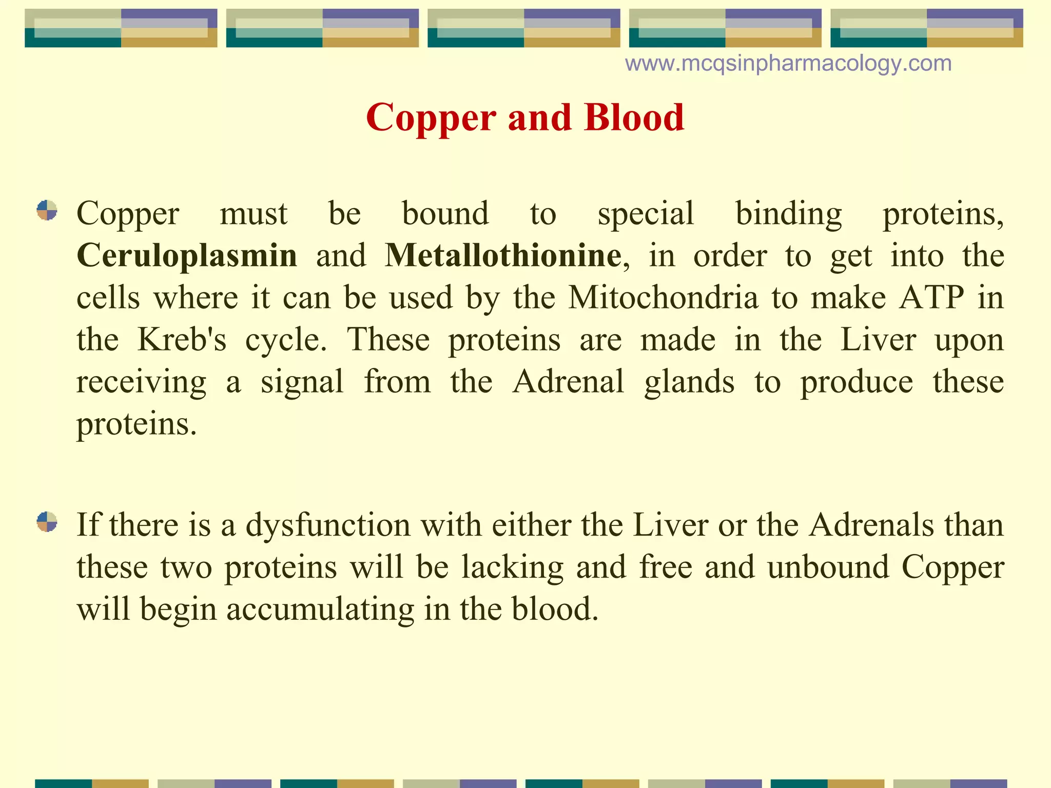 Copper poisoning/Toxicity | PPT