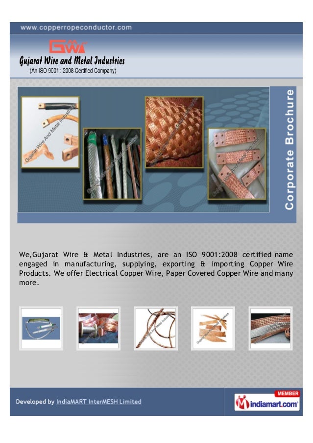 Gujarat Wire And Metal Industries, Surat, Copper Wire Products