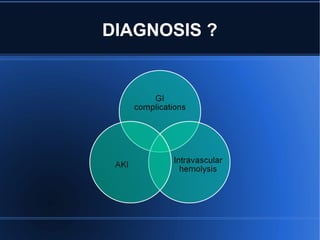 DIAGNOSIS ?
 