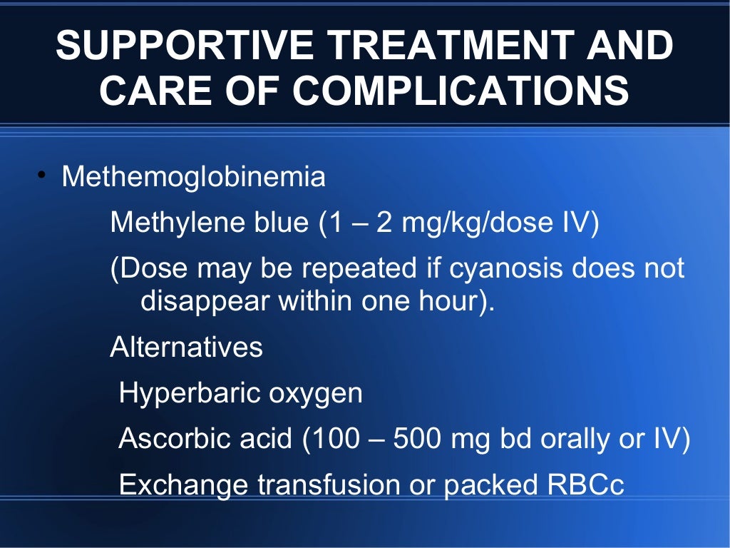 Copper sulphate poisoning