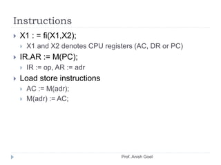 Ir Cpu Computer Organization | PPTX