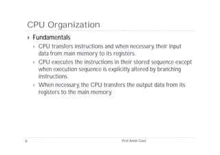 Computer Organization | PPT