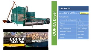 Copra Processing Methods Copra | PDF