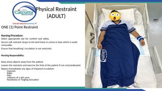COP RESTRAINTS MODULE FOR NURSES.. -pptx | PPTX