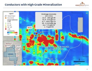 32
Conductors with High-Grade Mineralization
 