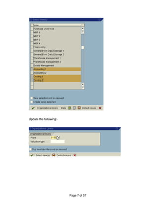 Co product costing master data | PDF