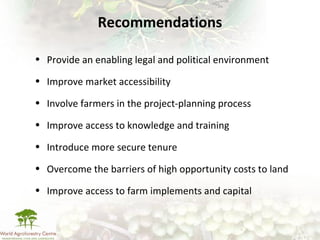 Making climate-smart agriculture must work for the poor