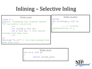 C++ Optimization Tips | PPTX