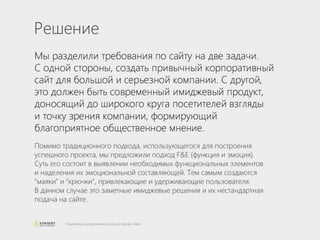 Презентация дизайна сайта брэнда Майский чай