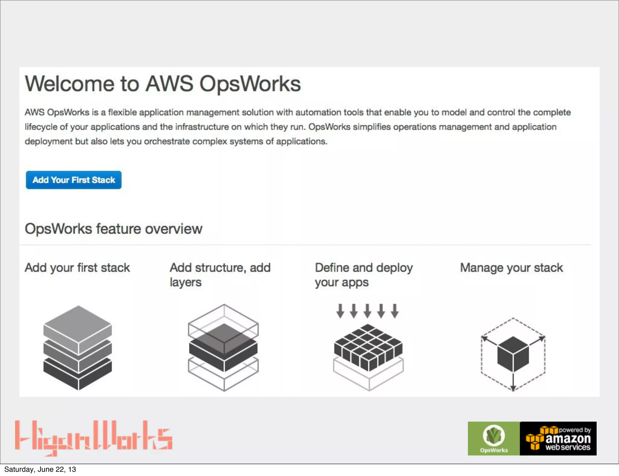 Saturday, June 22, 13
 