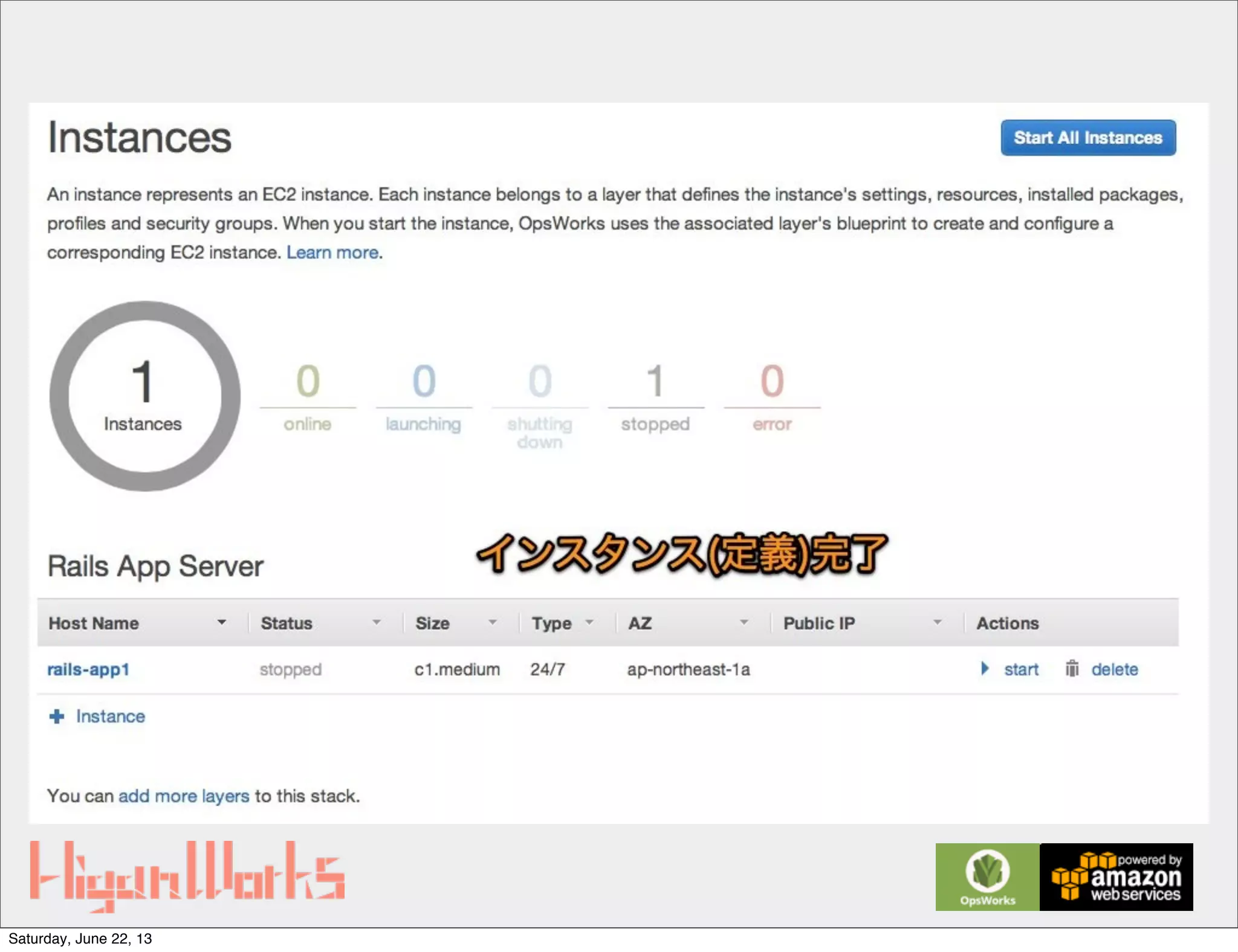 Saturday, June 22, 13
 