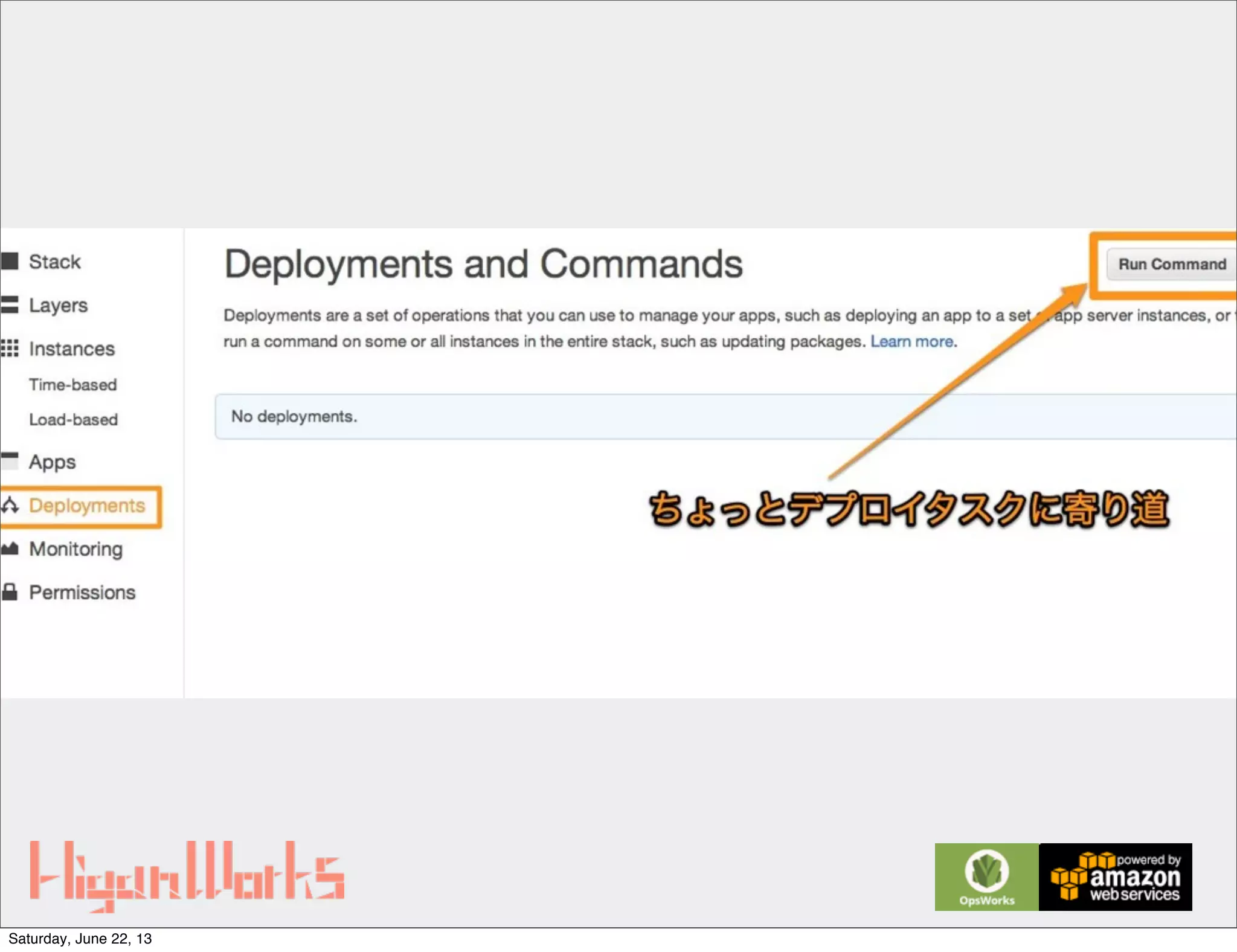 Saturday, June 22, 13
 