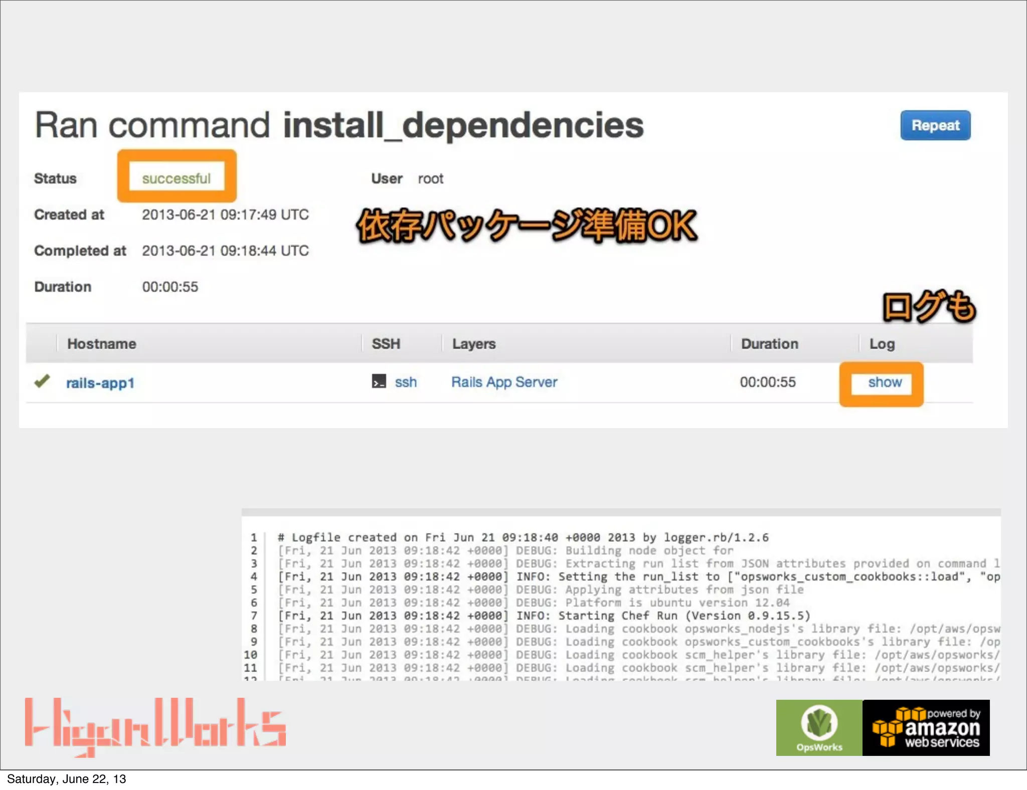 Saturday, June 22, 13
 