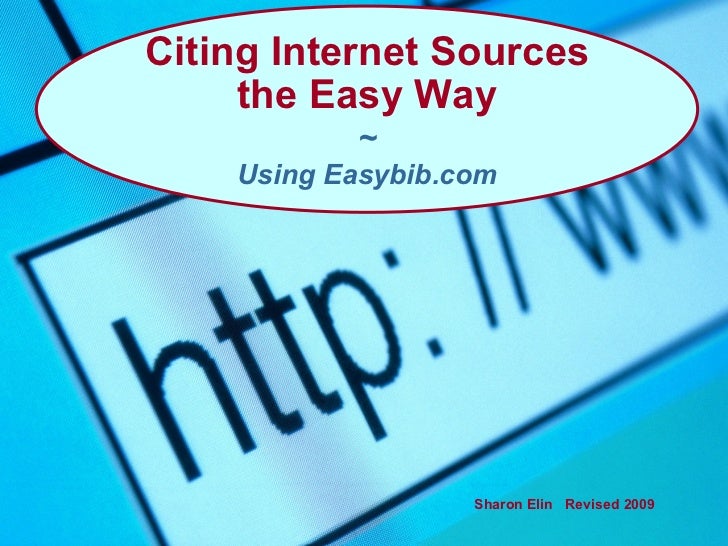 citing sources with easybib com easybib com