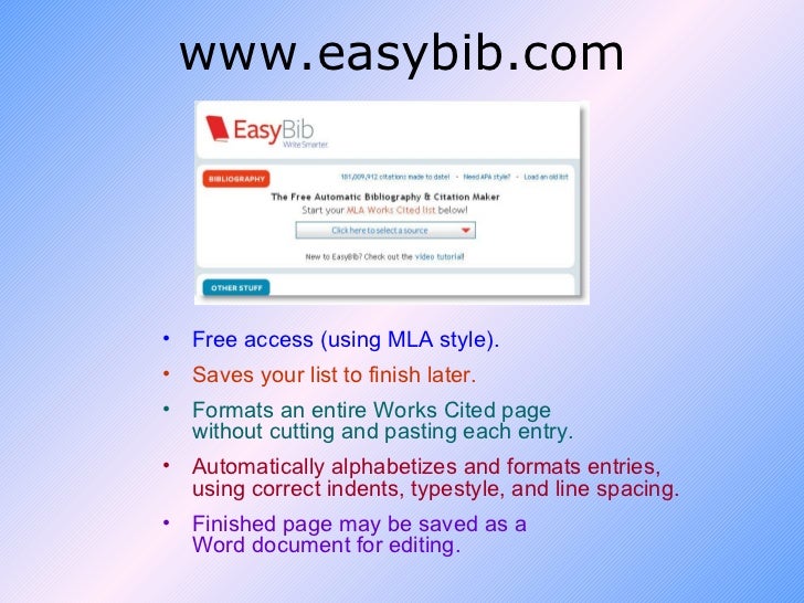 citing sources with easybib com easybib com