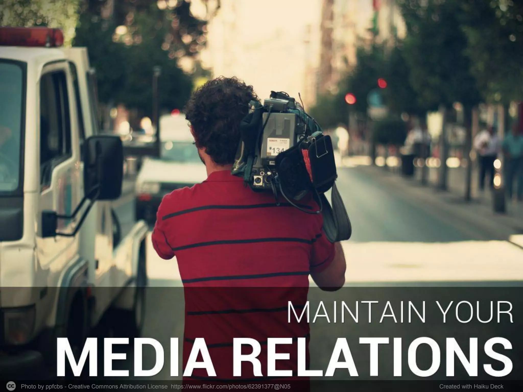 Photo by ppfcbs - Creative Commons Attribution License https://www.flickr.com/photos/62391377@N05 Created with Haiku Deck
 