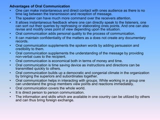 verbal comunication and wriiten communation | PPT