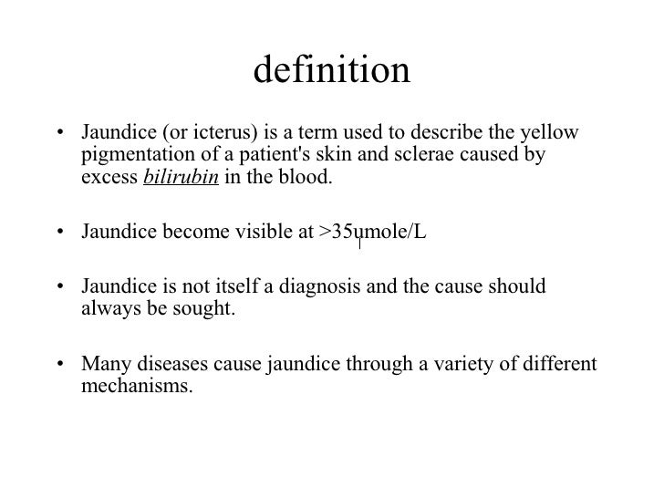 Jaundice
