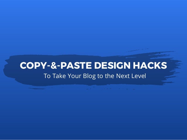 copy and paste designs