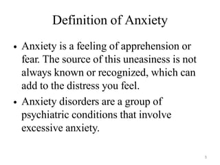 Apprehensive Def Comprehensive Overview of Anxiety Disorders and Physical Therapy ...