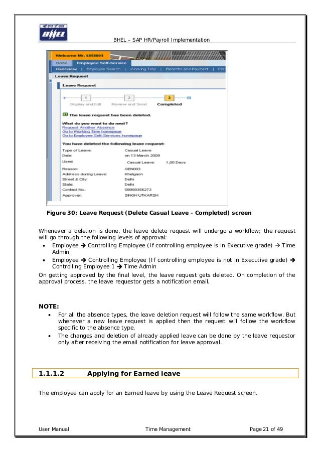 Sap Hr Payroll End User Manual newproductions