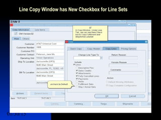 01/30/15 8
Line Copy Window has New Checkbox for Line Sets
 Lines Sets
 