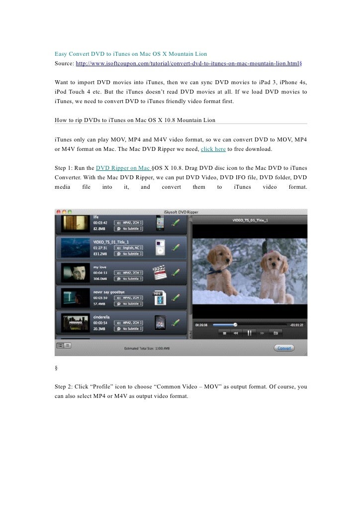 Convert dvd into mp4 mac free downloads Convert dvd into mp4 mac free downloads