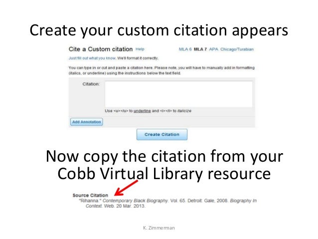 Copy and paste citations from cobb virtual library Copy and paste citations from cobb virtual library