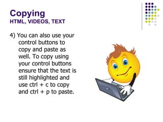 Copy And Pasting | PPT image.