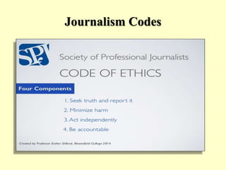 Journalism Codes
 