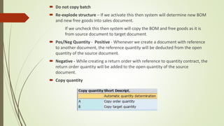 Copy control in SAP Sales & Distribution | PDF