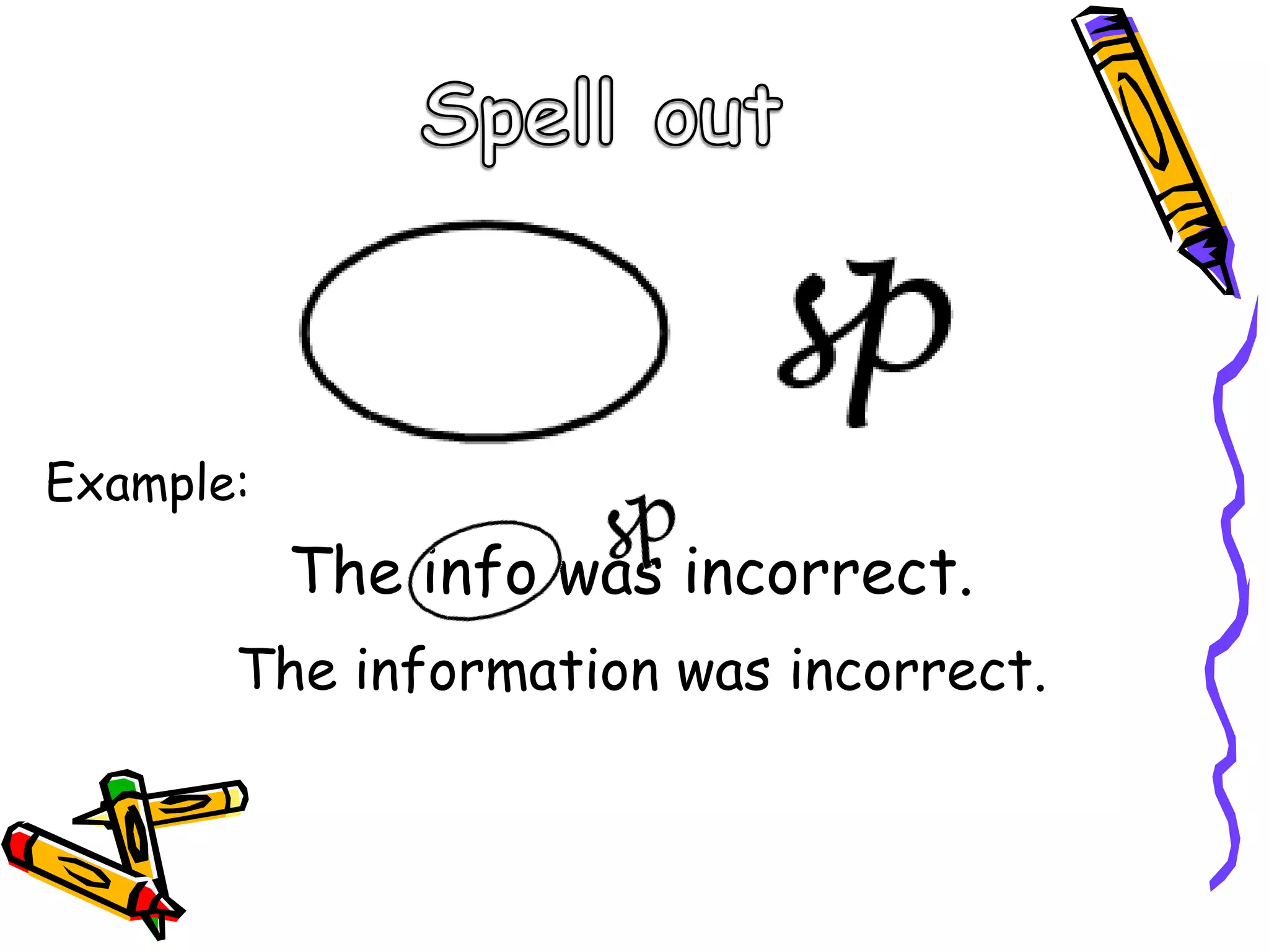 Copy Editing and Proofreading symbols | PPTX