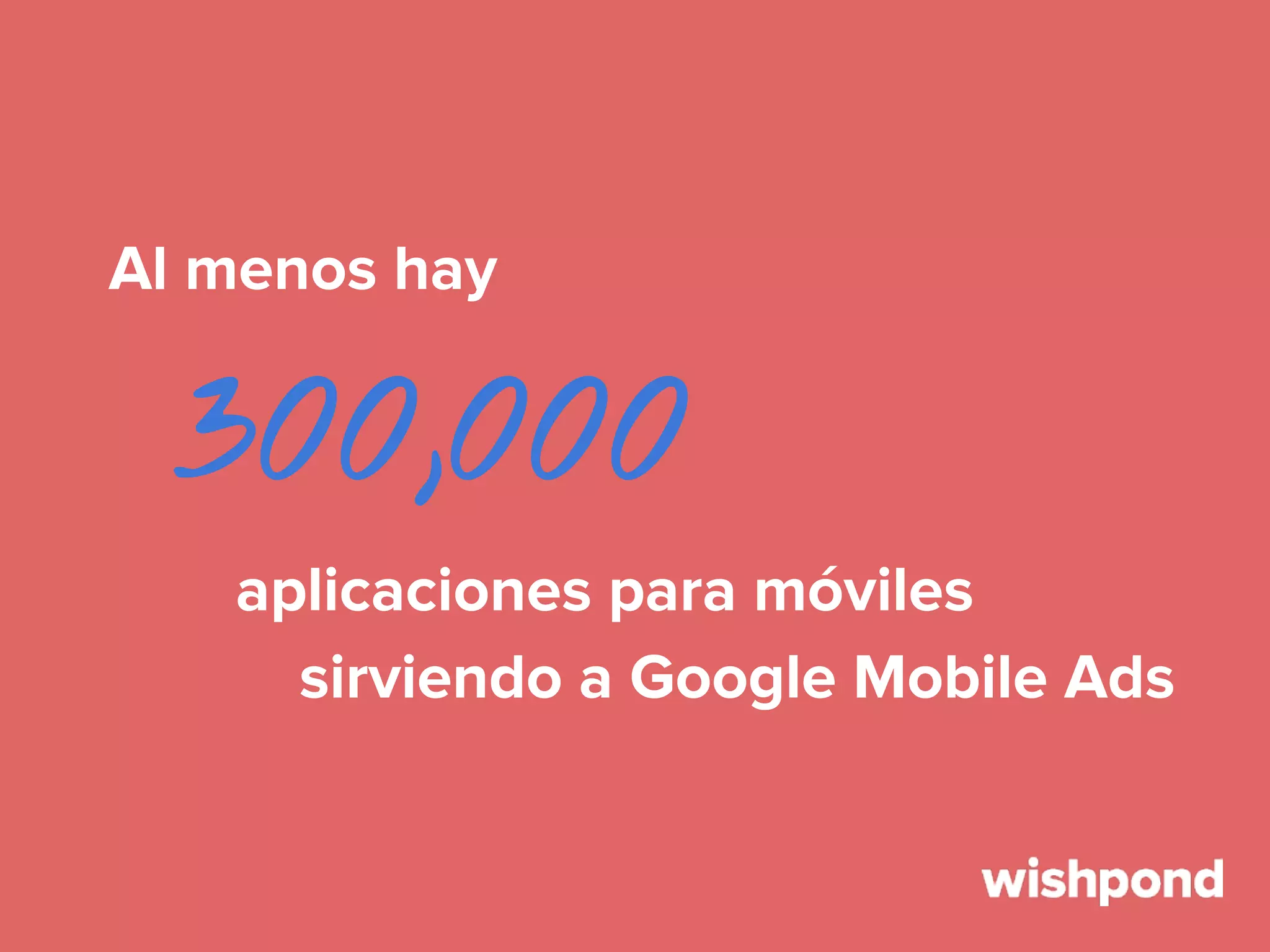 Al menos hay

300,000
aplicaciones para móviles
sirviendo a Google Mobile Ads

 