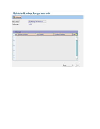 Copying number ranges in SAP FICO ECC | DOC