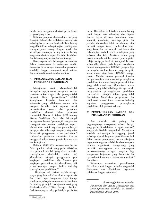 Pengertian Sarana Dan Prasarana Pendidikan Menurut Para Ahli Terkait Pendidikan