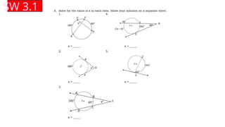 Grade 10 Math-Circles, arc length, sector of a circle, segment of a ...