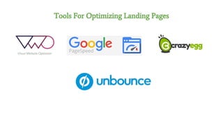 Tools For Optimizing Landing Pages