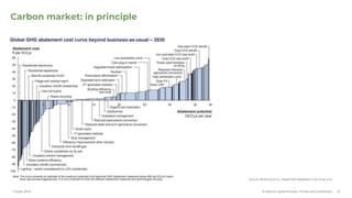 Carbon market: in practice
33© Natural Capital Partners. Private and confidential 3317 June, 2019
 