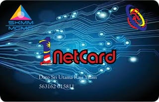 NetCard
Dato Sri Utama Rais Yatim
563162 015811
 