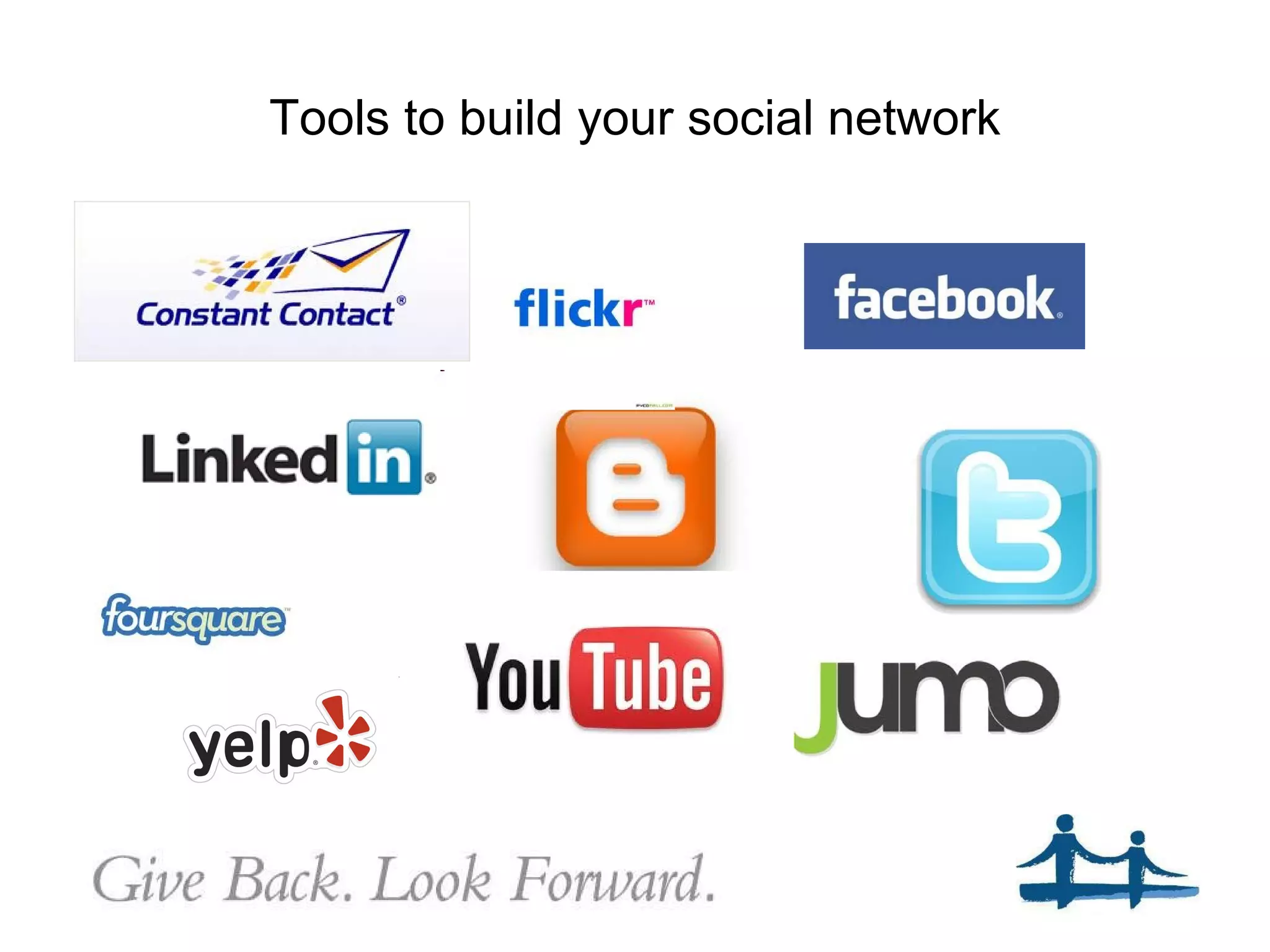 Tools to build your social network 