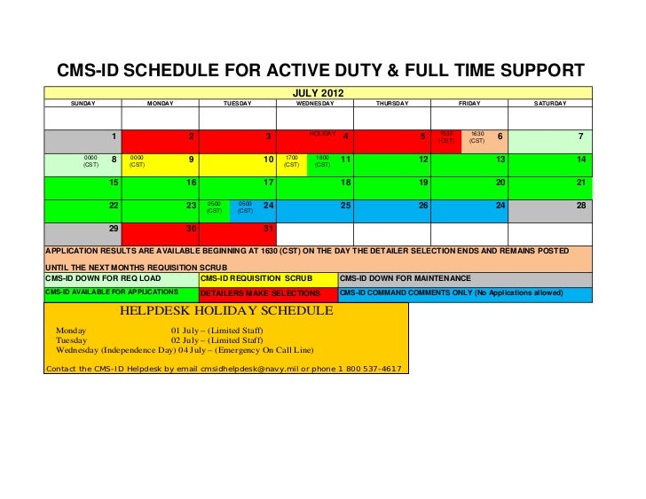 Cms Id 2012 Active Calendar