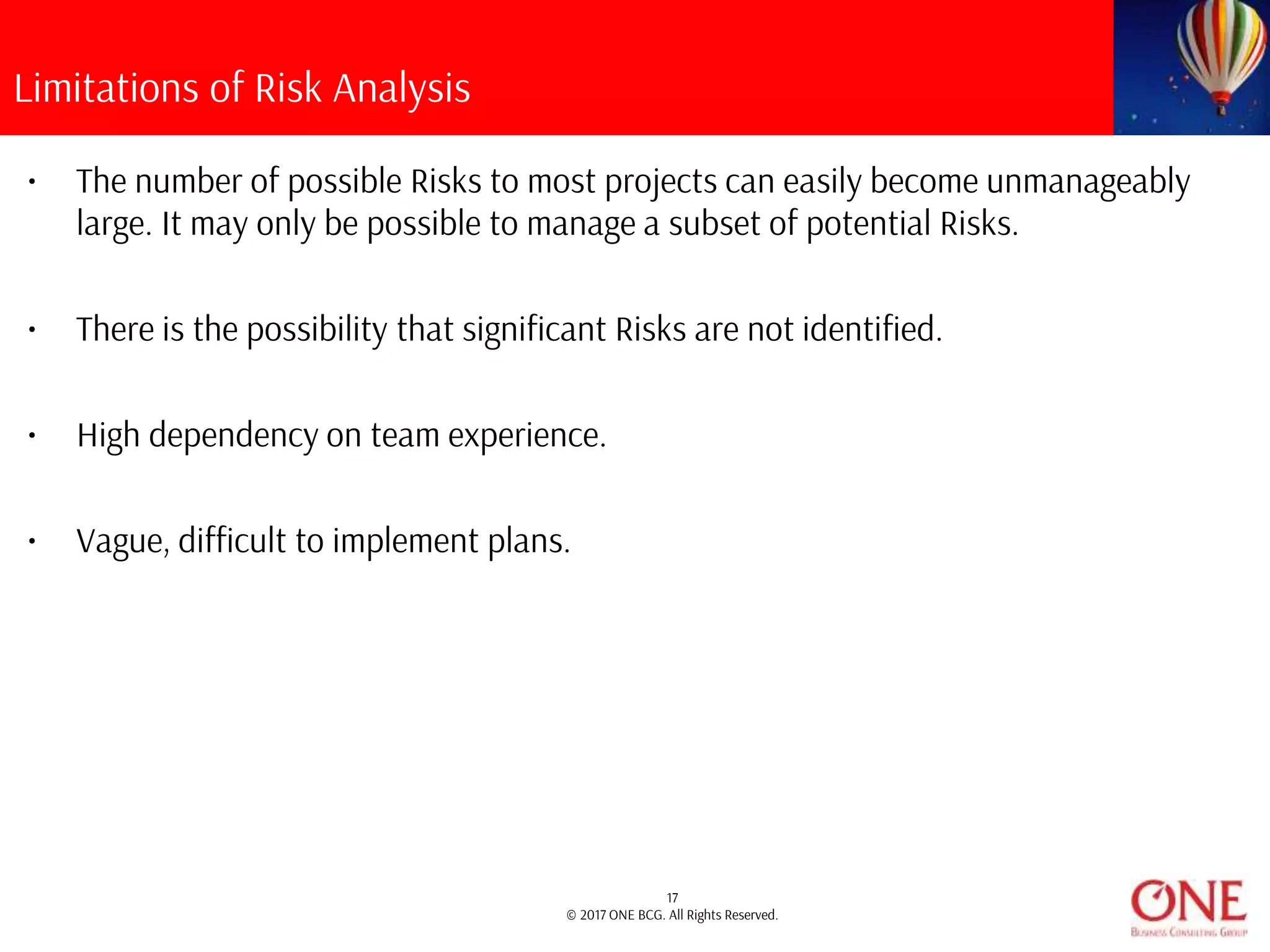 Software risk analysis and management | PPTX