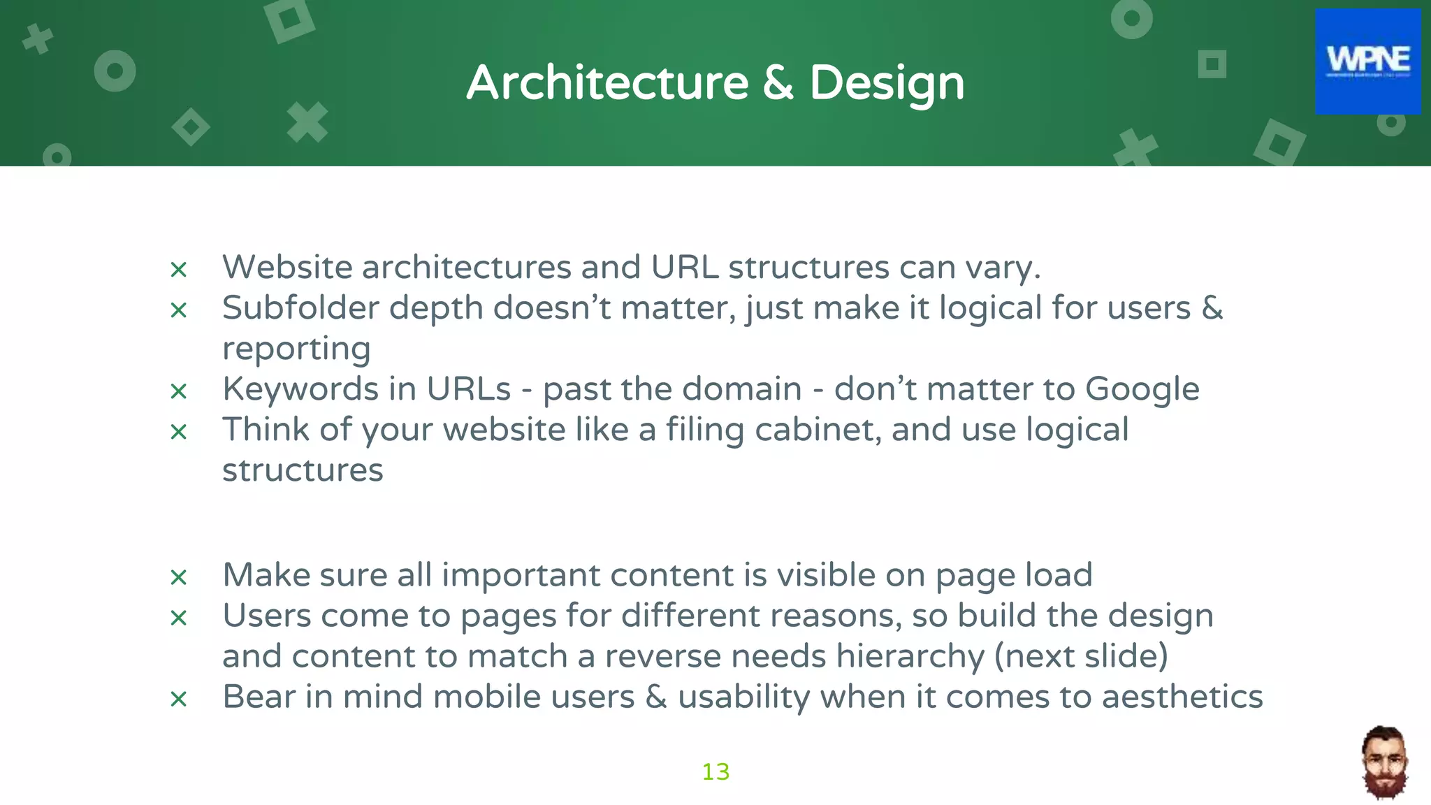 WordPress North East (Jan 2021) ~ SEO Fundamentals For WordPress