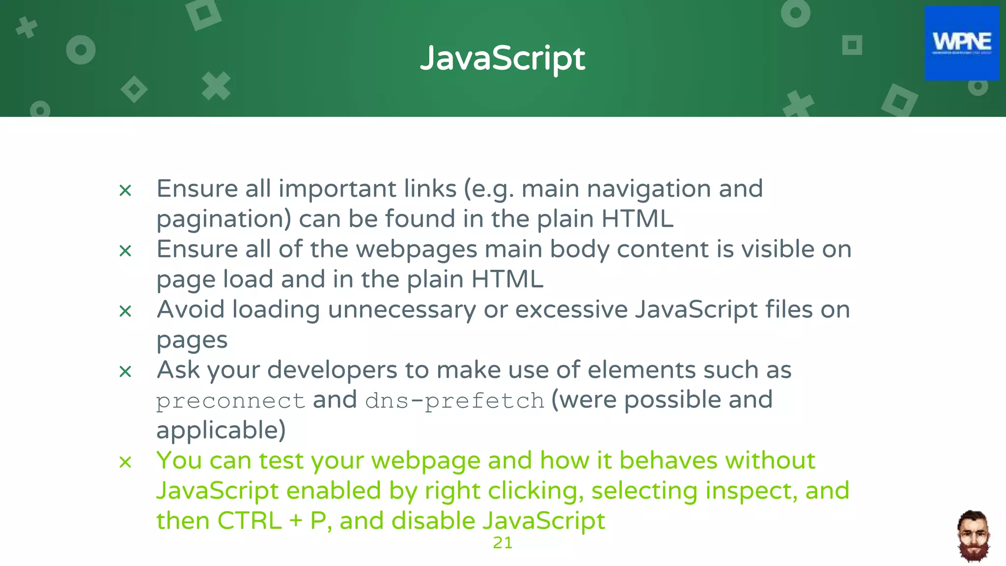 WordPress North East (Jan 2021) ~ SEO Fundamentals For WordPress