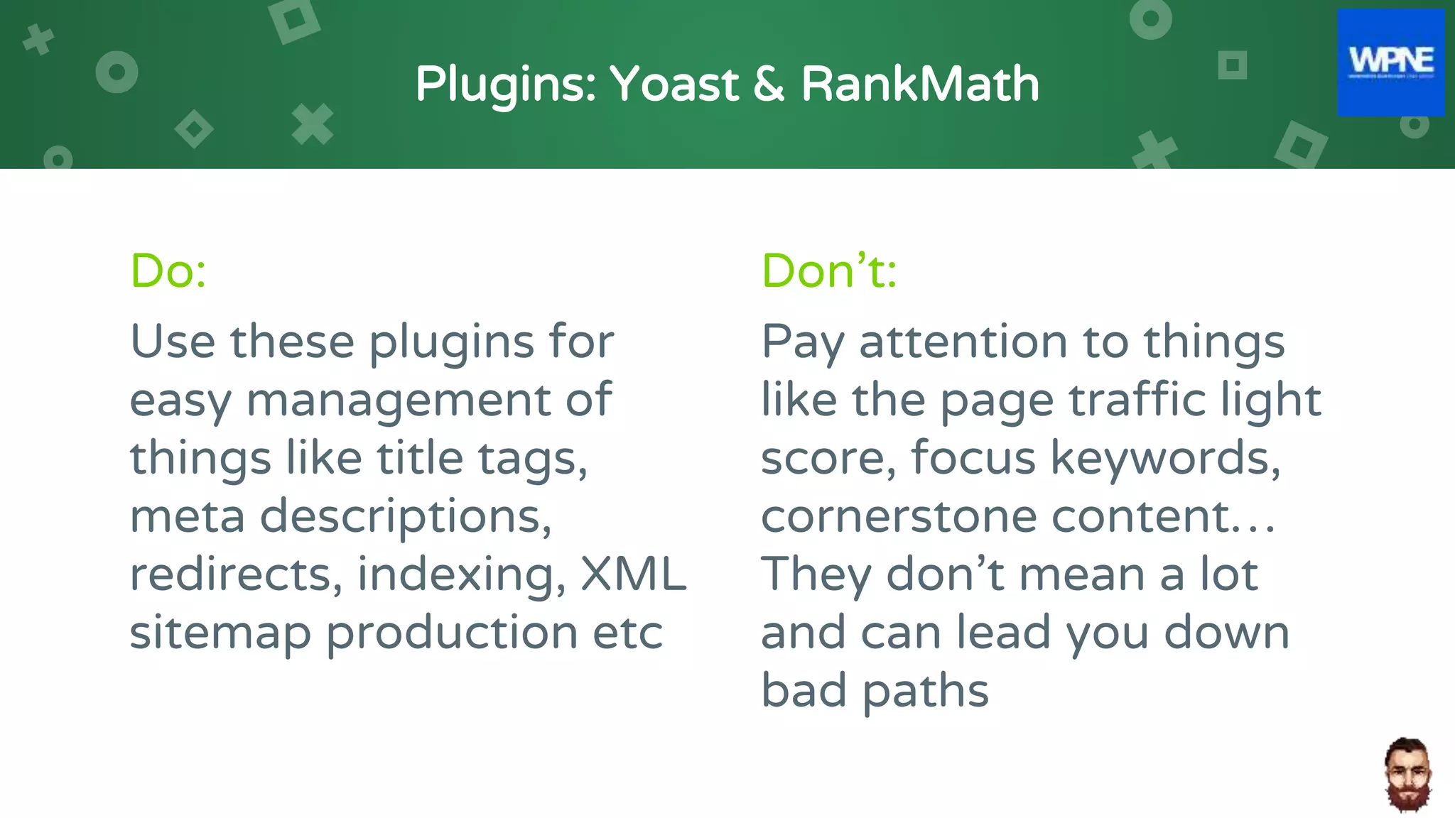WordPress North East (Jan 2021) ~ SEO Fundamentals For WordPress