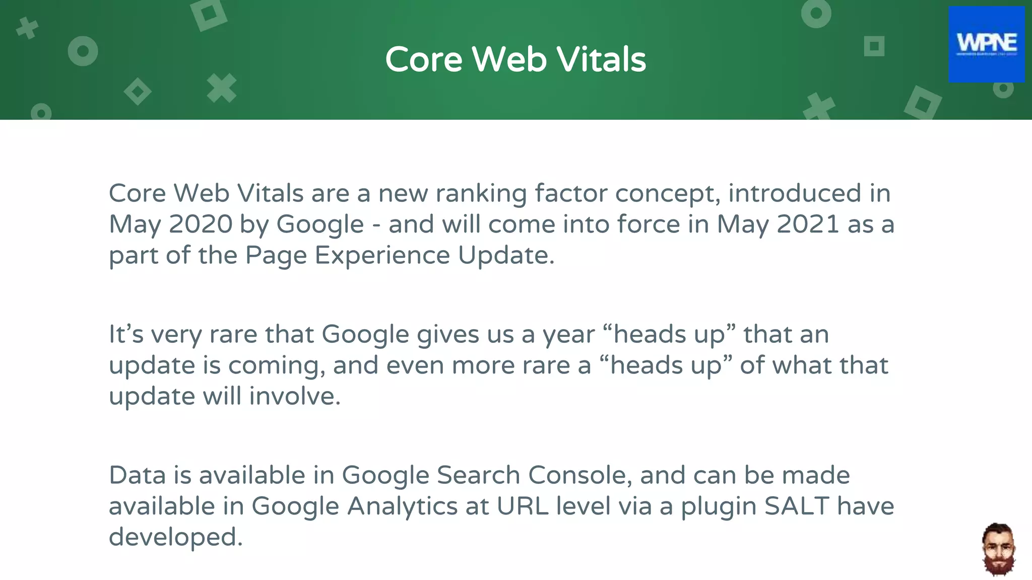 WordPress North East (Jan 2021) ~ SEO Fundamentals For WordPress