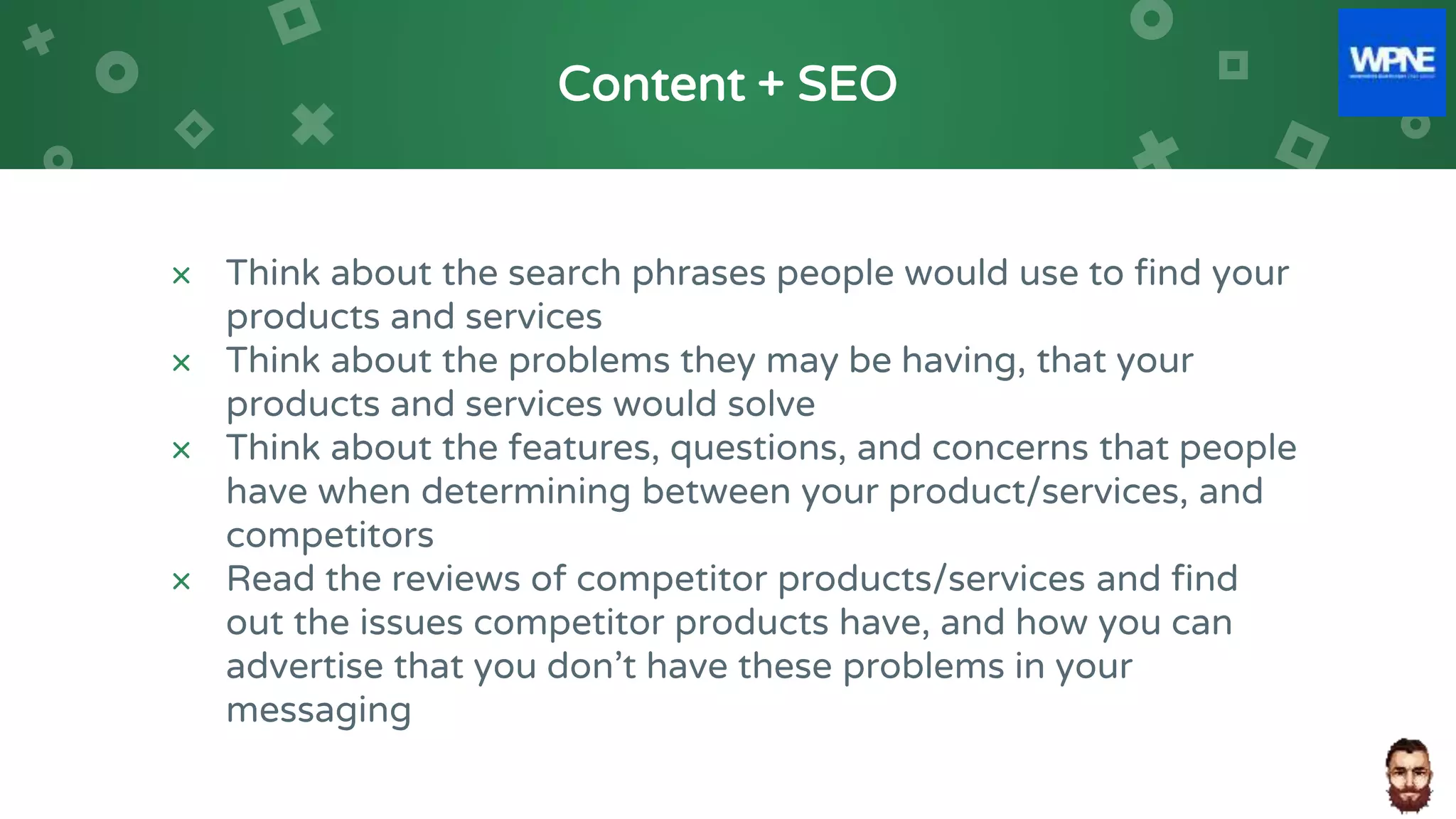 WordPress North East (Jan 2021) ~ SEO Fundamentals For WordPress