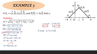 Analytical Geometry The Distance Formula | PDF
